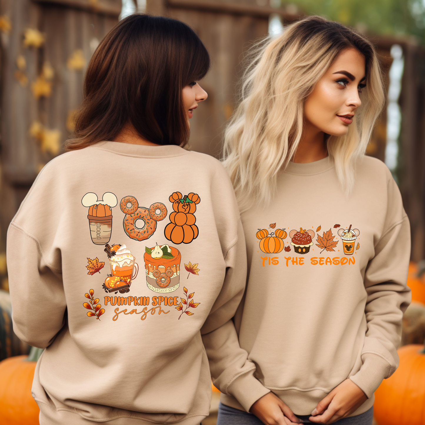 It's the season pumpkin (back & front)