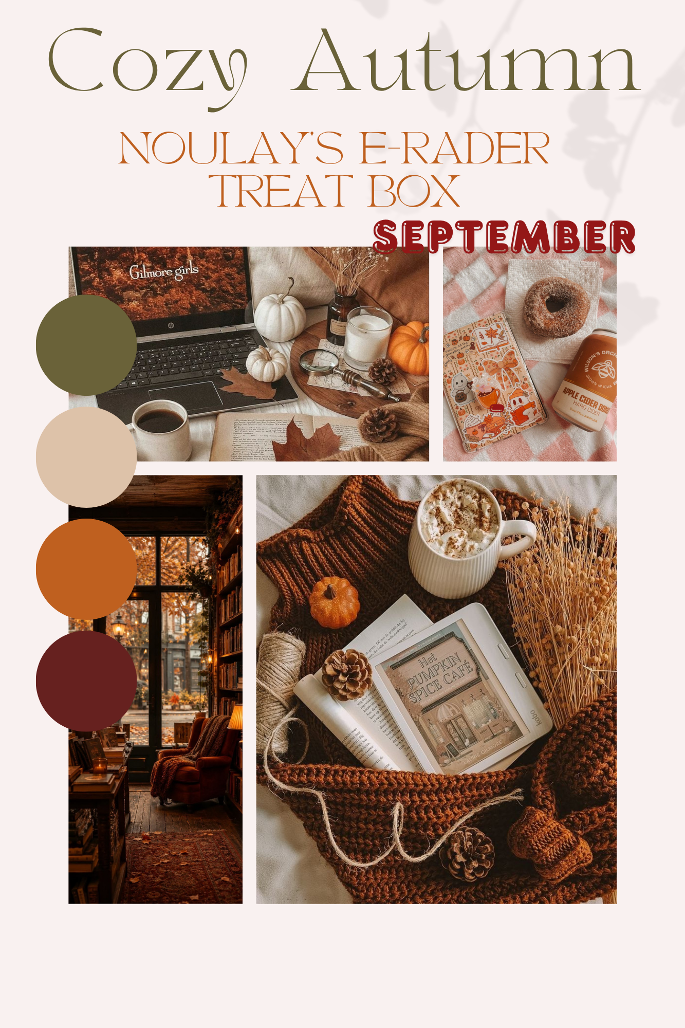 🍂 Cozy Autumn – Noulay’s E-reader Treat Box