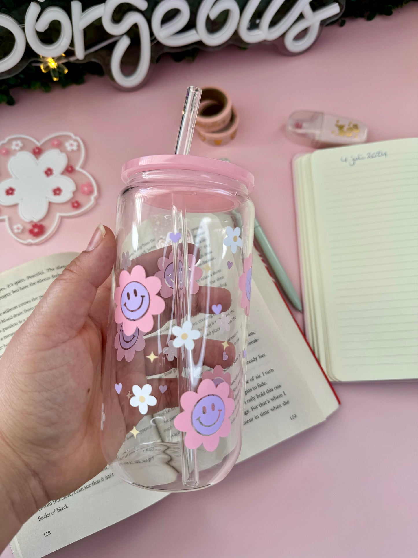 Happy Flower cup