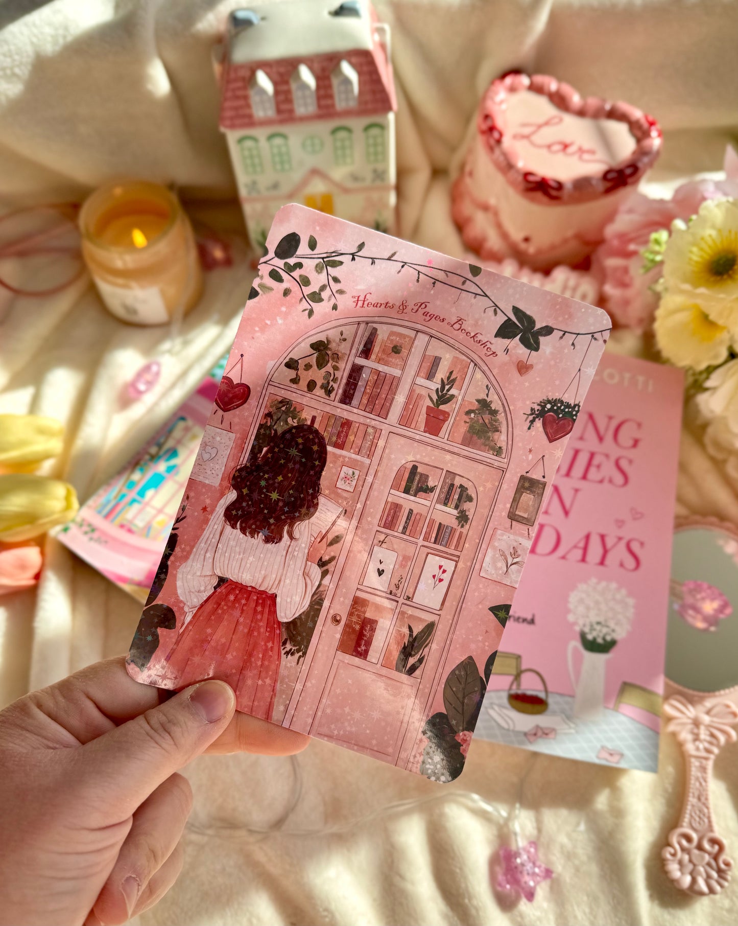 E-reader
insert | Sara heart Bookshop
