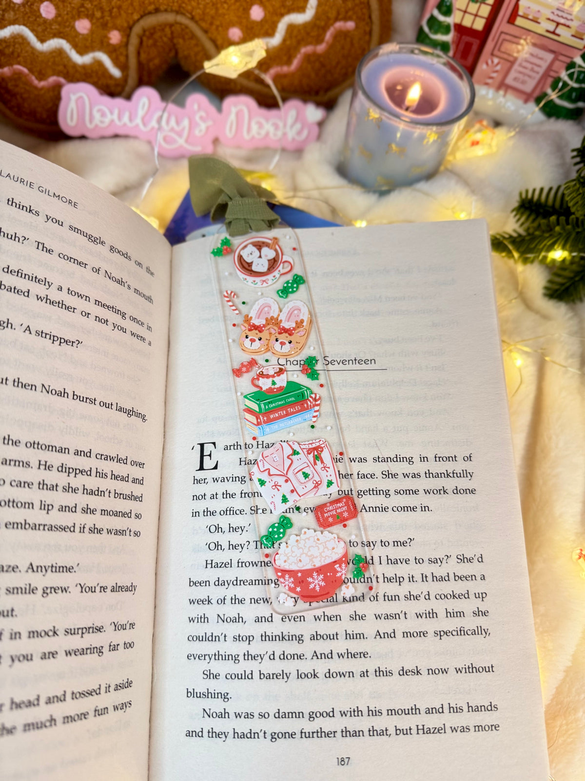 Acrylic Bookmark | Girlie movienight