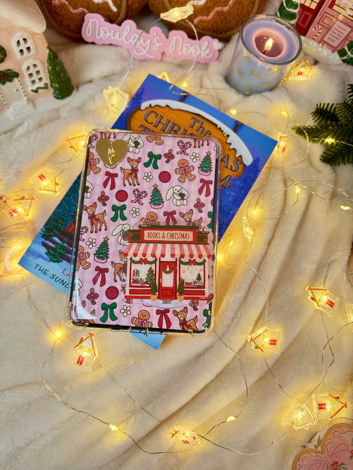 Bookish Grips | Christmas Bookstore