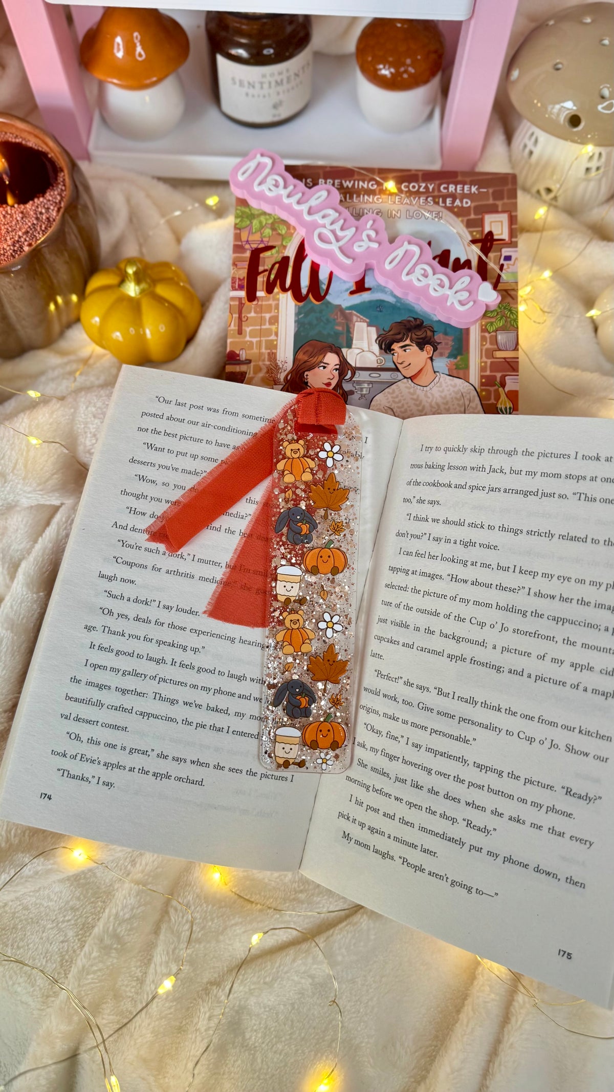 Acrylic Bookmark | Fall Jellycat