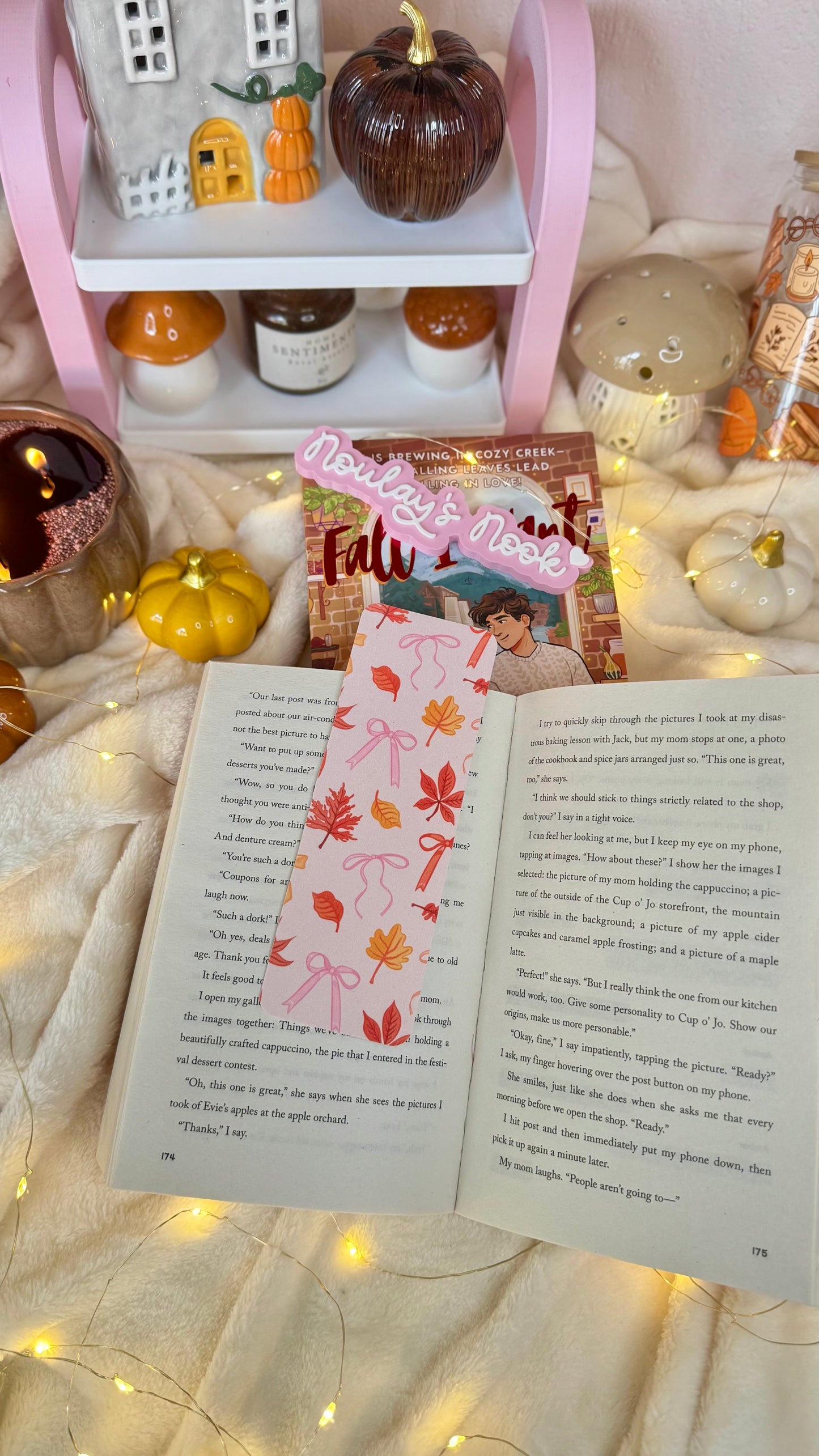 Bookmark l Pumpkin Blush