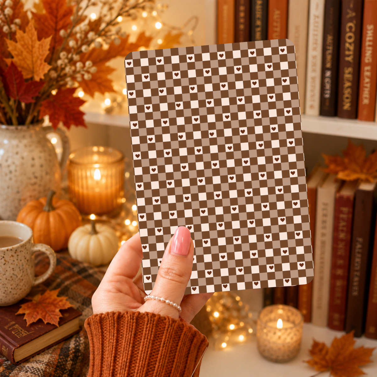 E-reader Insert-Skin | Sweat Heart Gingham