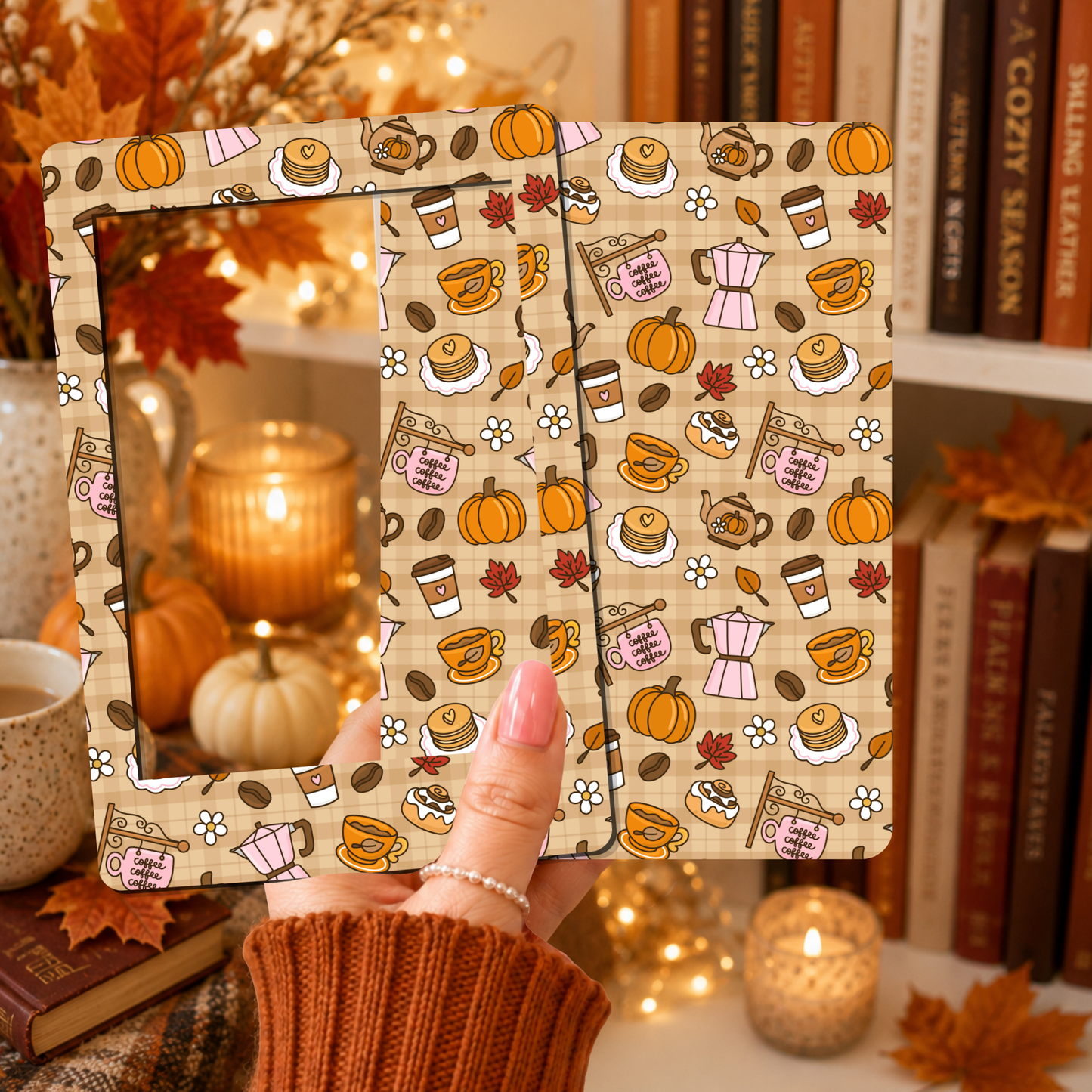 E-reader Insert-Skin | Autumn breakfast