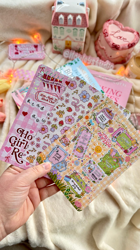 E-reader insert | Spring mix