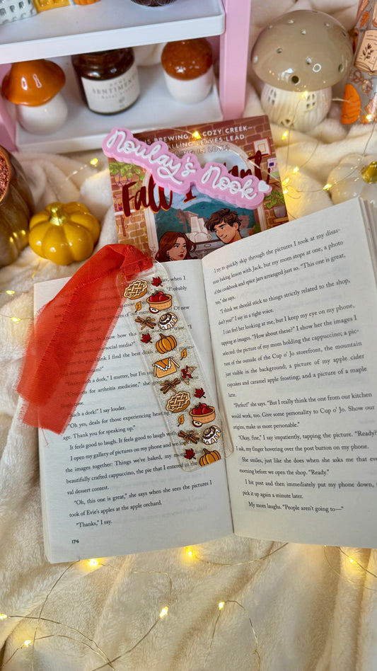 Acrylic Bookmark | Autumn Pie