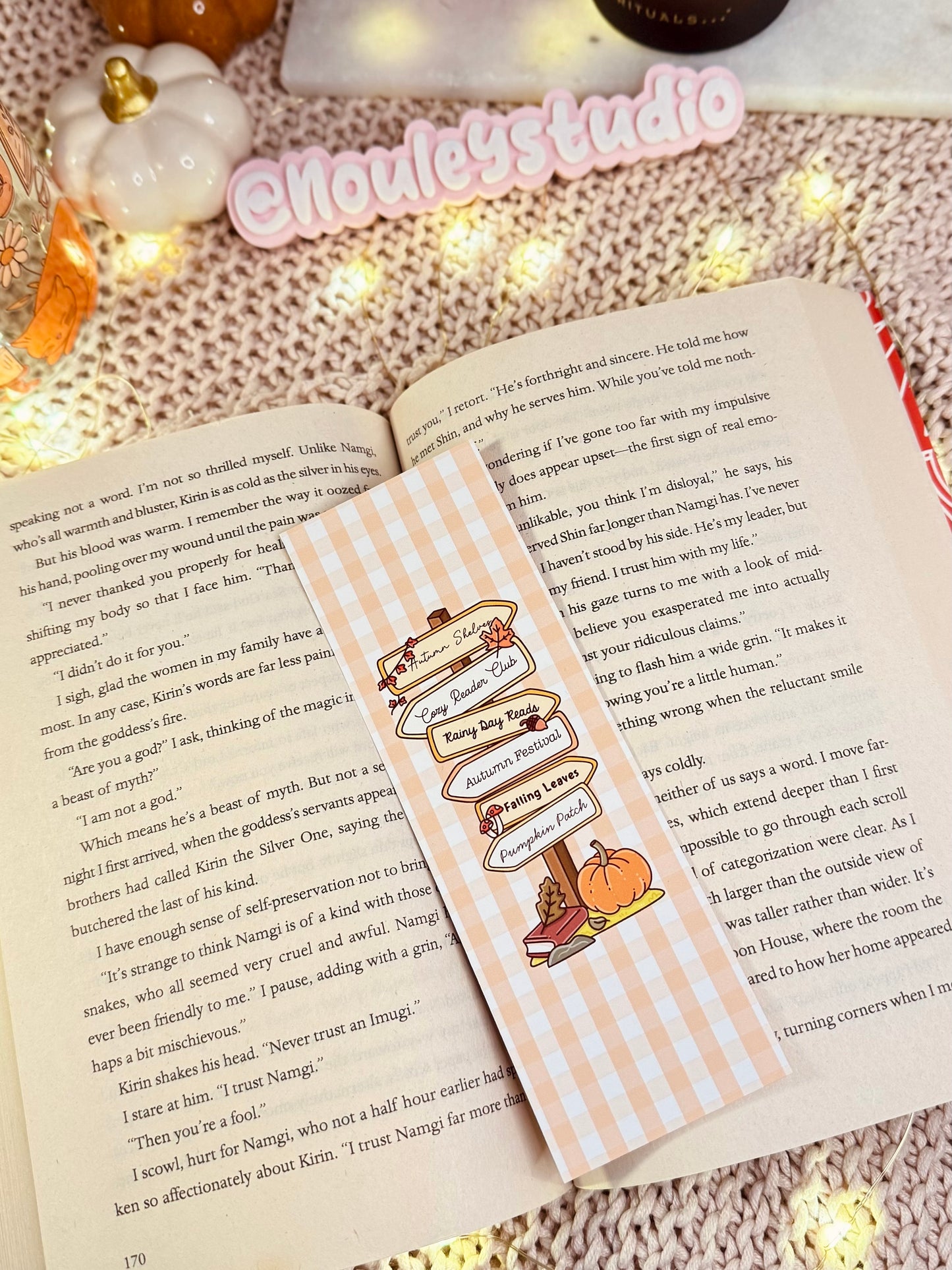 Pumpkin Bookmarks