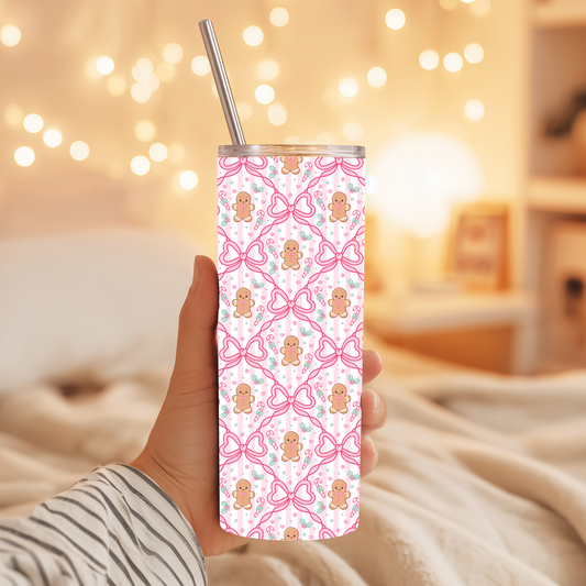 Tumbler | Pink gingerbread