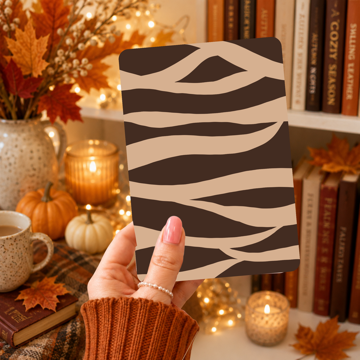 E-reader Insert-Skin | Mocha Waves