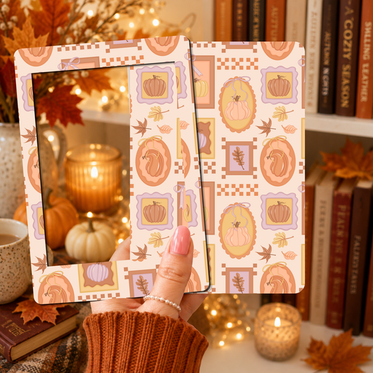 E-reader Insert-Skin | Pumpkin frame