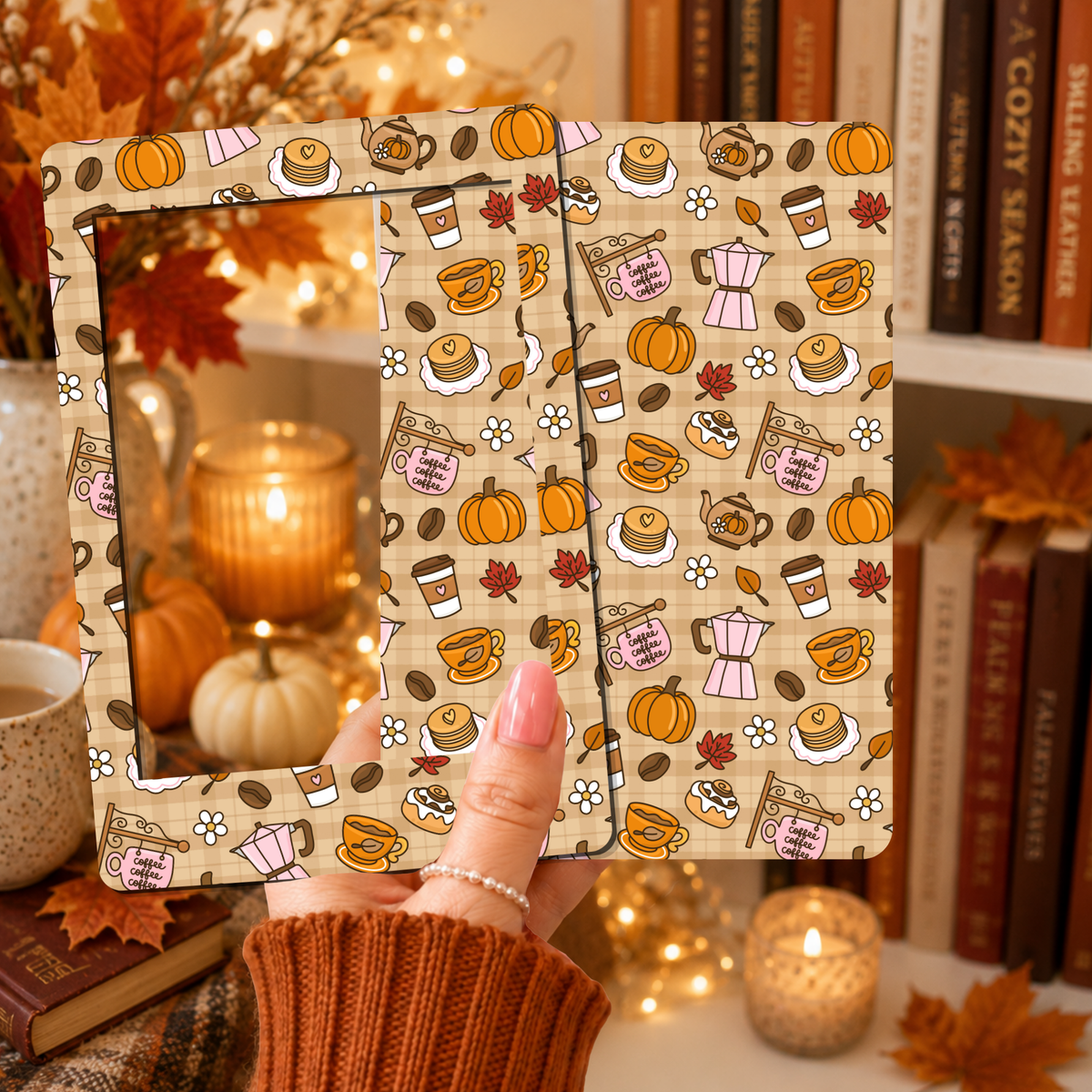 E-reader Insert-Skin | Autumn breakfast