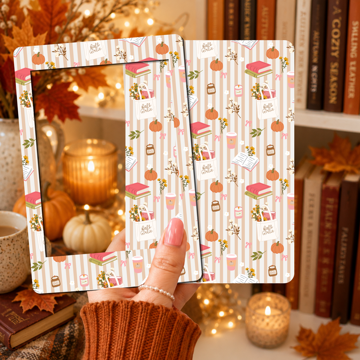 E-reader Insert-Skin | Fall Girlie