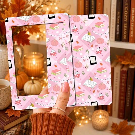 E-reader Insert-Skin | Fall Bookish Babe