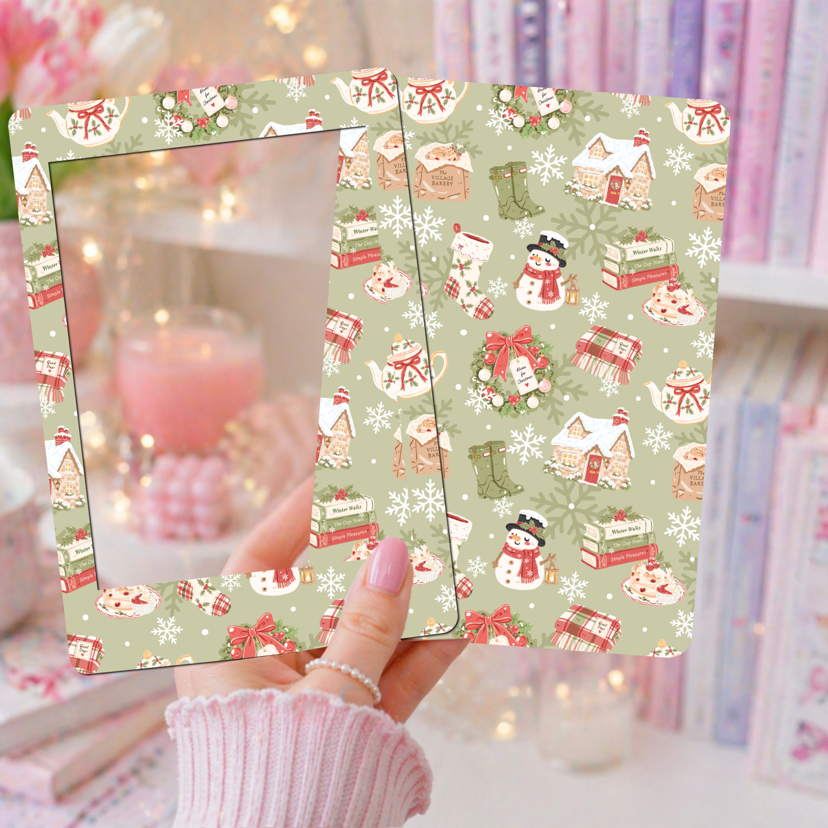 E-reader Insert-Skin | English christmas
