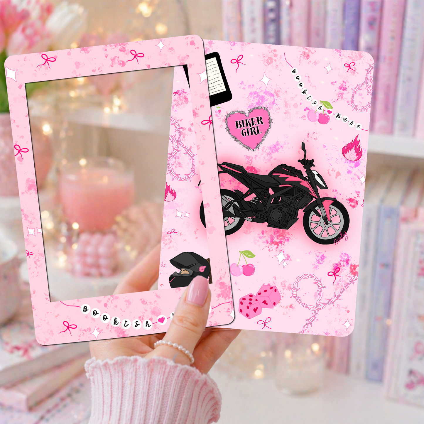 E-reader Insert-Skin | Bike Babe